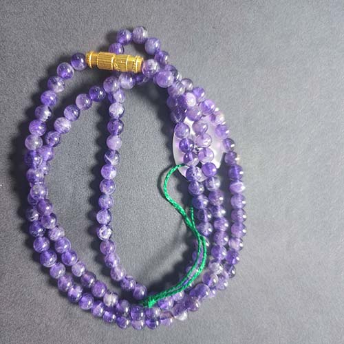 Amethyst 4mm Mala